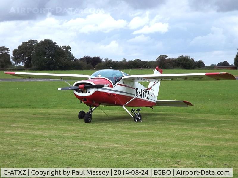 G-ATXZ, 1966 Bolkow Bo-208C Junior C/N 624, EX:-D-ELNE(2)wings & Wheels Fly-In Visitor.