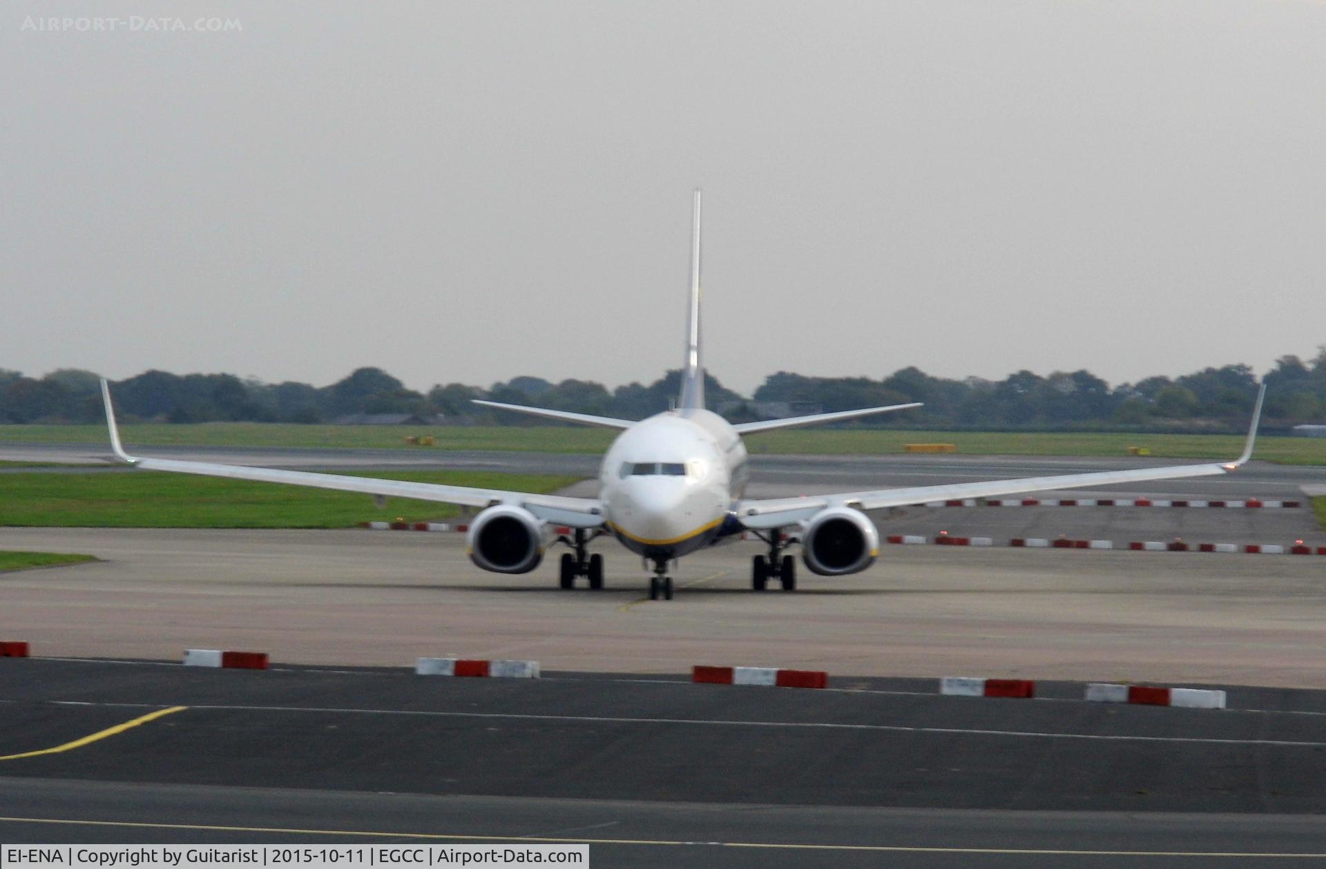 EI-ENA, 2010 Boeing 737-8AS C/N 34983, At Manchester