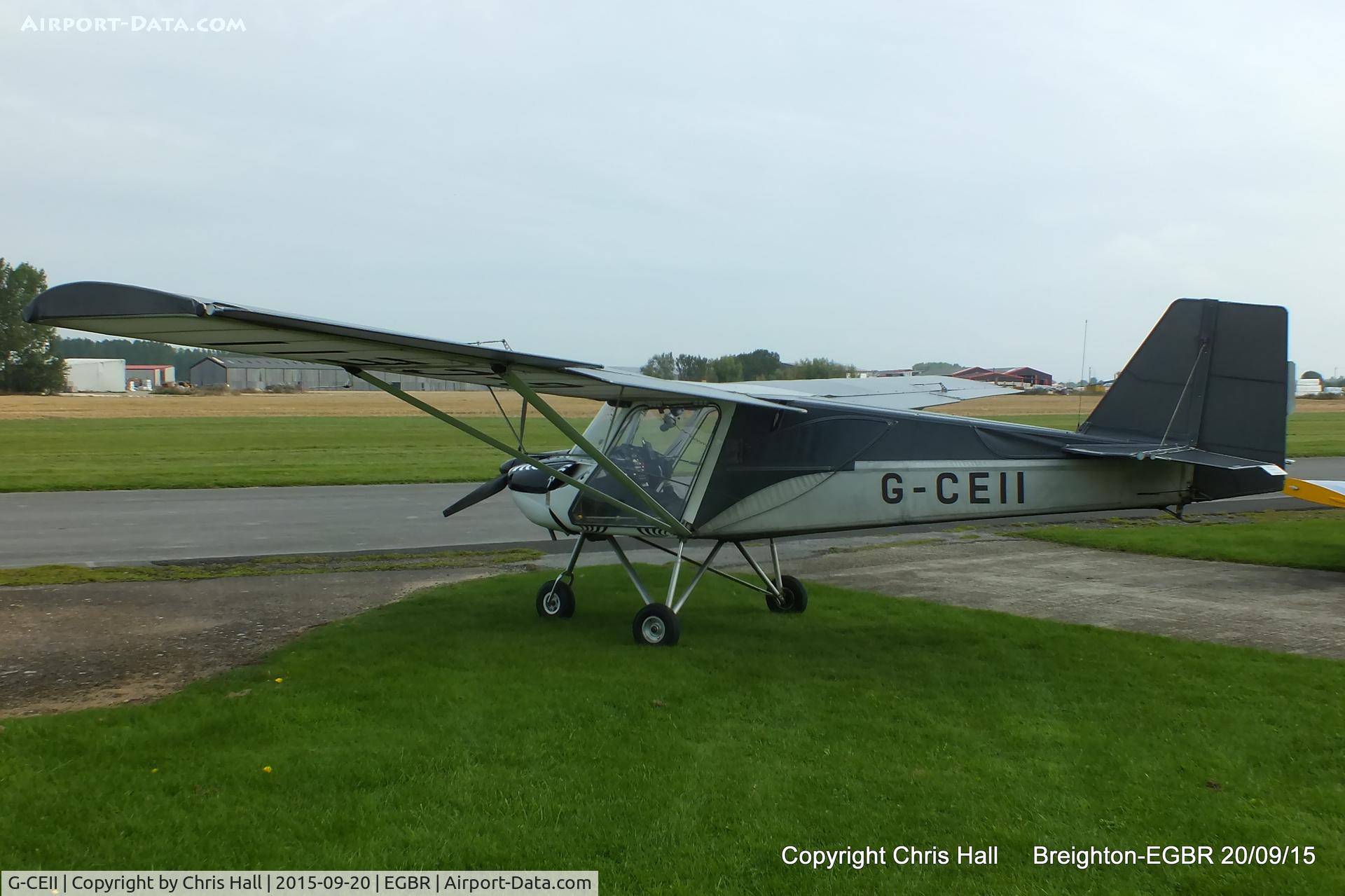 G-CEII, 2007 Medway SLA 80 Executive C/N 010107, at Breighton's Heli Fly-in, 2015