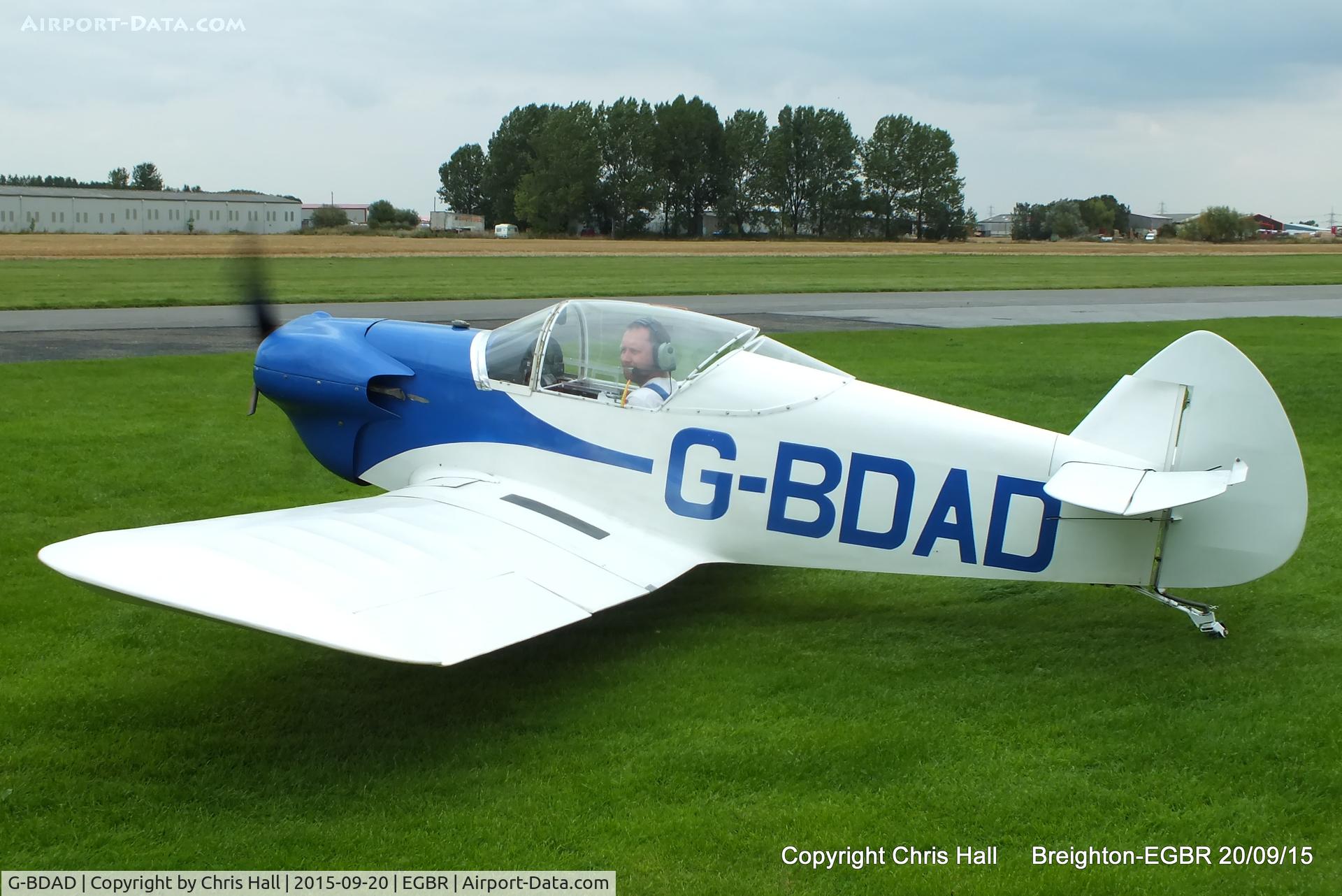 G-BDAD, 1976 Taylor JT-1 Monoplane C/N PFA 1453, at Breighton's Heli Fly-in, 2015