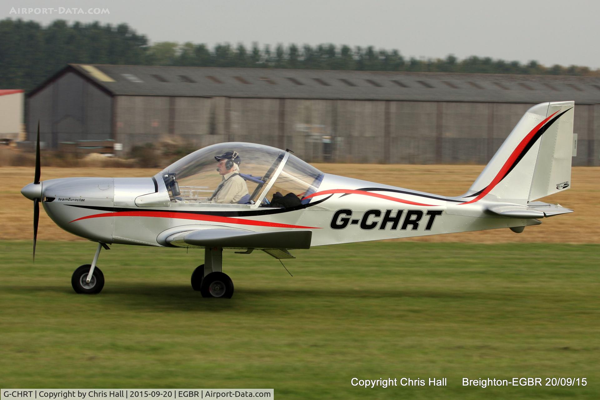 G-CHRT, 2013 Cosmik EV-97 TeamEurostar UK C/N 4103, at Breighton's Heli Fly-in, 2015