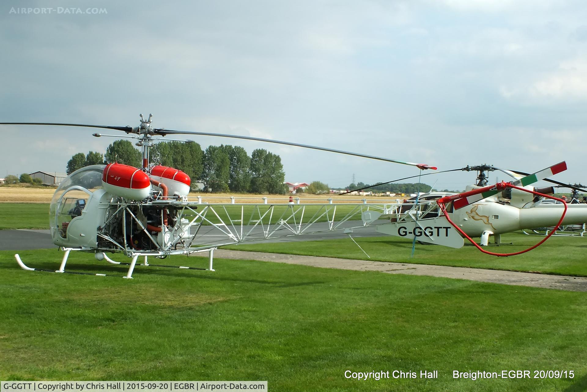 G-GGTT, 1970 Agusta AB-47G-4A C/N 2538, at Breighton's Heli Fly-in, 2015