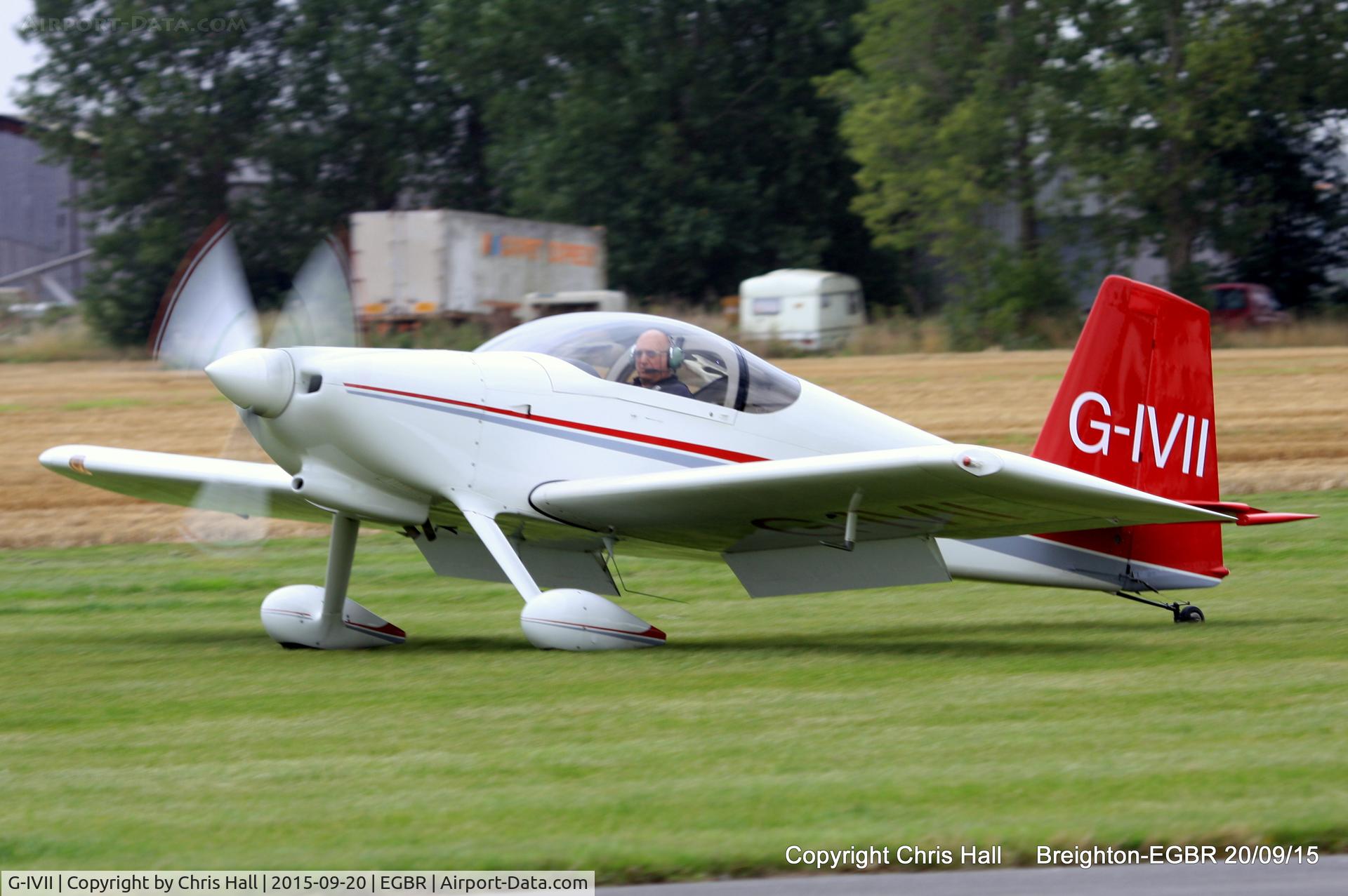 G-IVII, 2004 Vans RV-7 C/N PFA 323-14222, at Breighton's Heli Fly-in, 2015