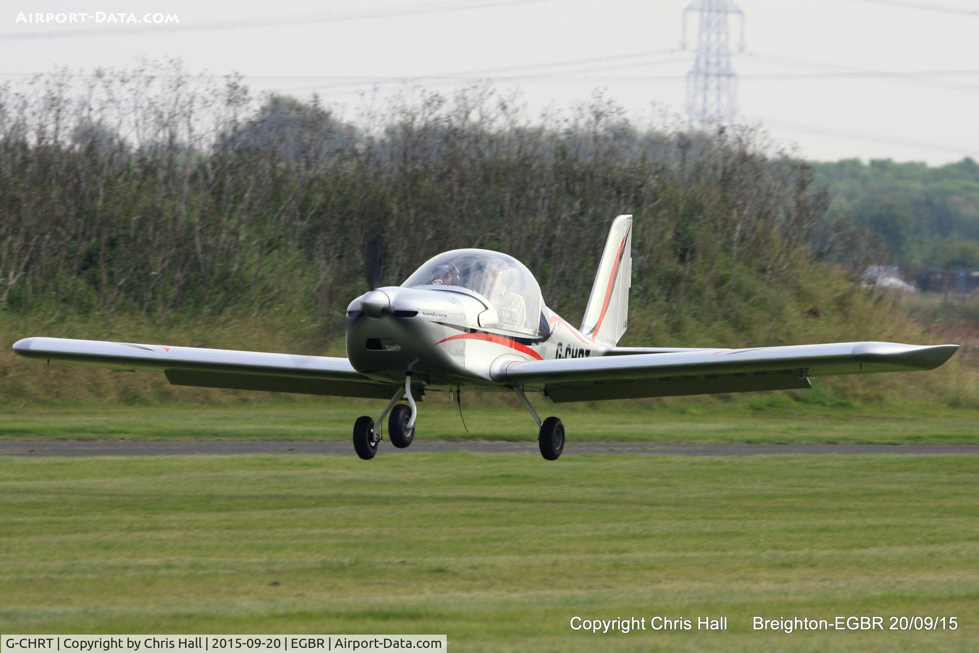 G-CHRT, 2013 Cosmik EV-97 TeamEurostar UK C/N 4103, at Breighton's Heli Fly-in, 2015