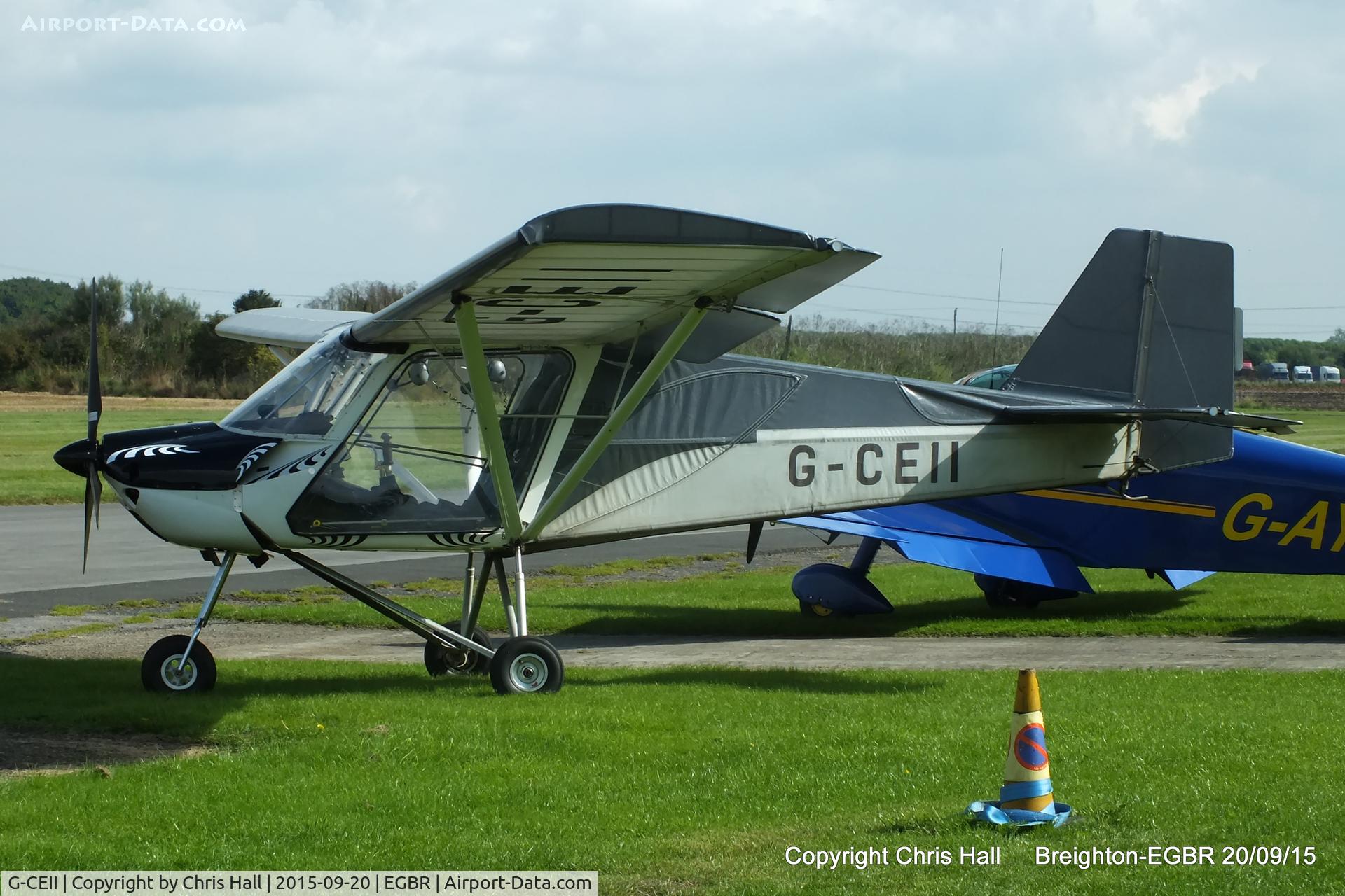 G-CEII, 2007 Medway SLA 80 Executive C/N 010107, at Breighton's Heli Fly-in, 2015