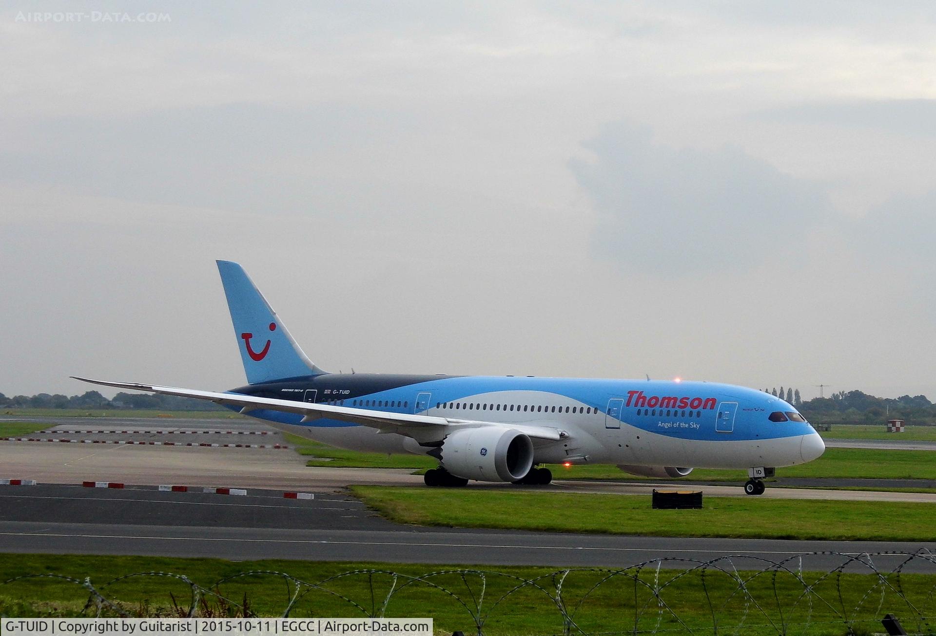 G-TUID, 2013 Boeing 787-8 Dreamliner C/N 36424, At Manchester