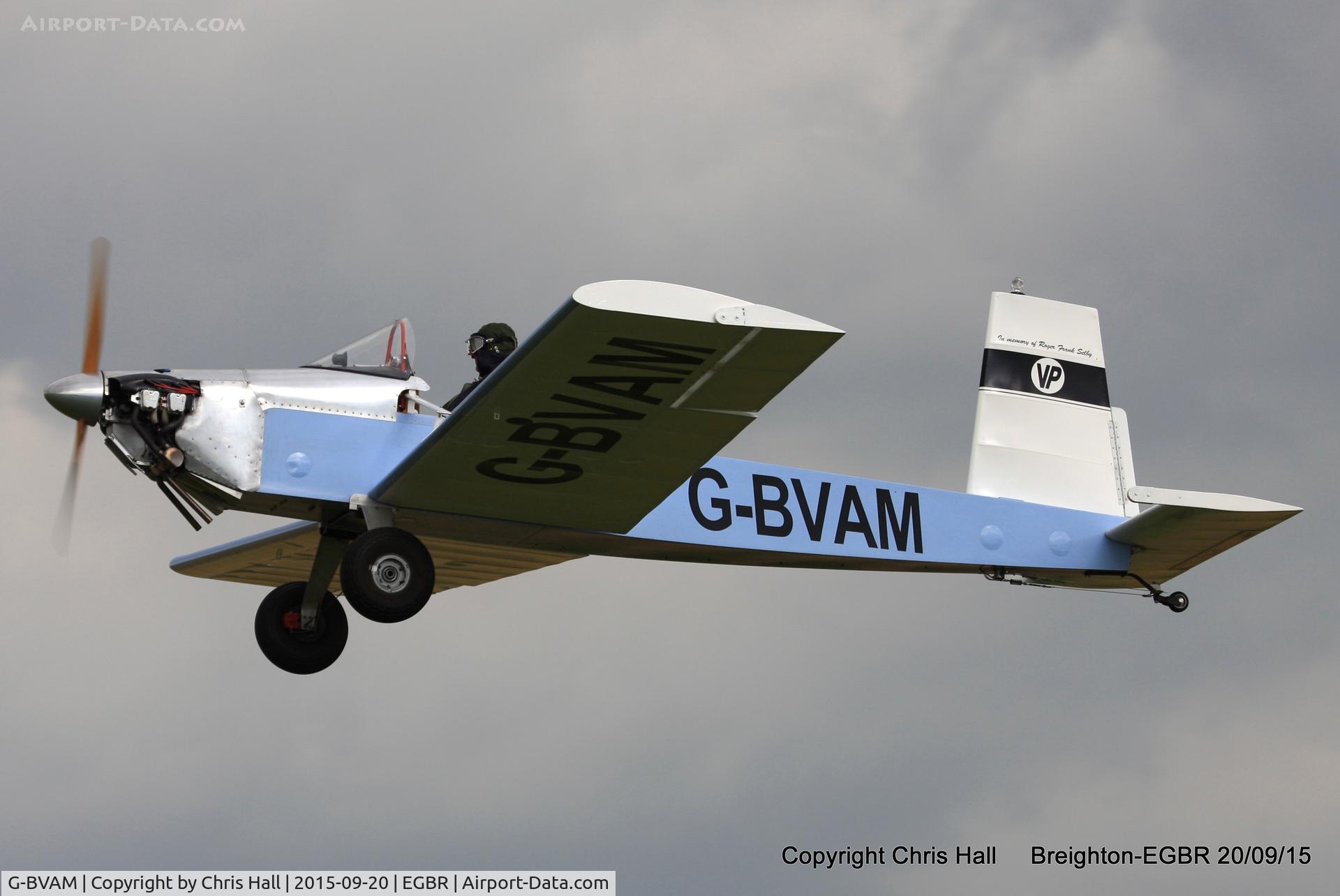 G-BVAM, 1993 Evans VP-1 Volksplane C/N PFA 062-12132, at Breighton's Heli Fly-in, 2015