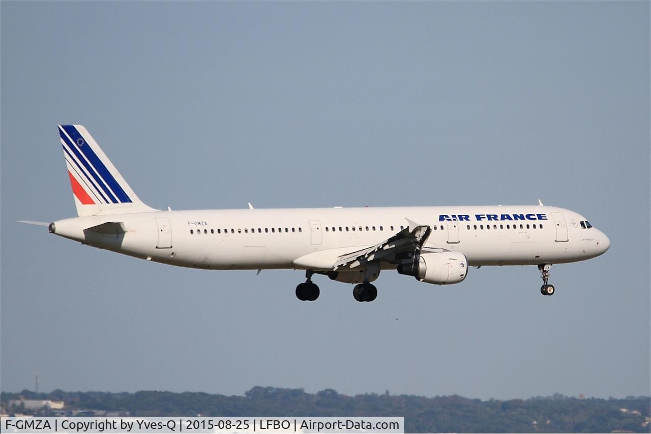 F-GMZA, 1994 Airbus A321-111 C/N 498, Airbus A321-111, On final rwy 14L, Toulouse-Blagnac airport (LFBO-TLS)