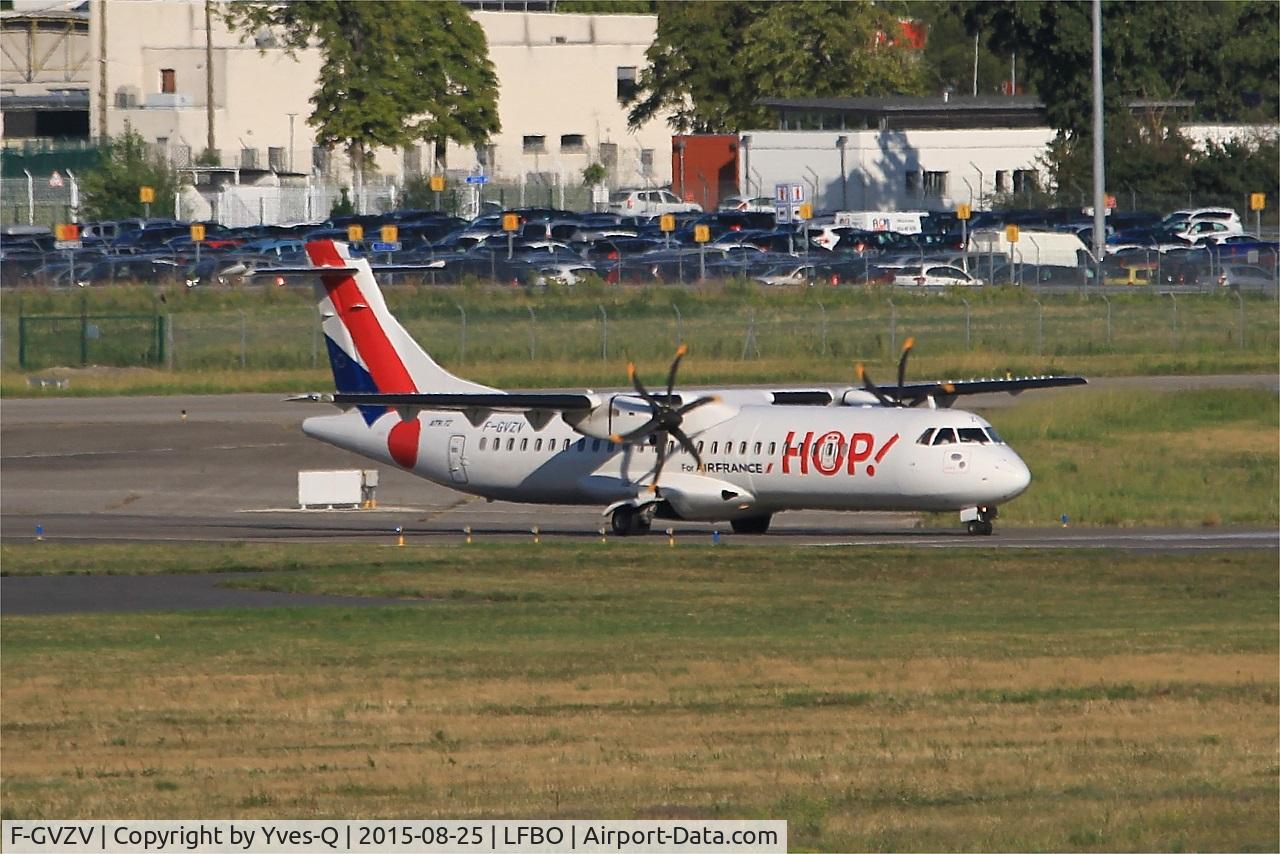 F-GVZV, 2002 ATR 72-212A C/N 686, ATR 72-212A, Holding point rwy 14L, Toulouse-Blagnac airport (LFBO-TLS)