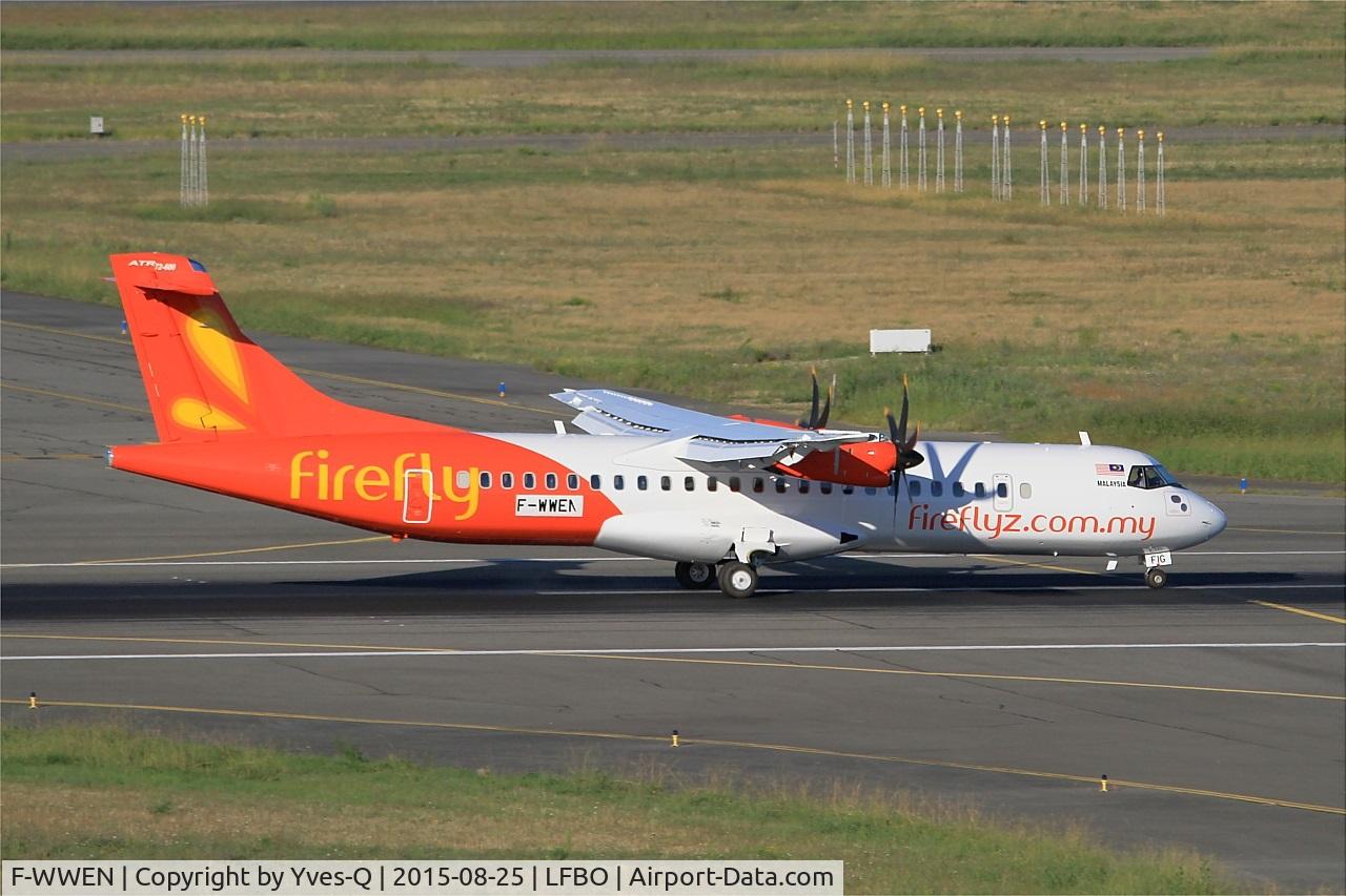 F-WWEN, 2015 ATR 72-600 C/N 1262, ATR 72-600, Landing rwy 14R, Toulouse-Blagnac airport (LFBO-TLS)
Registered as 9M-FIG