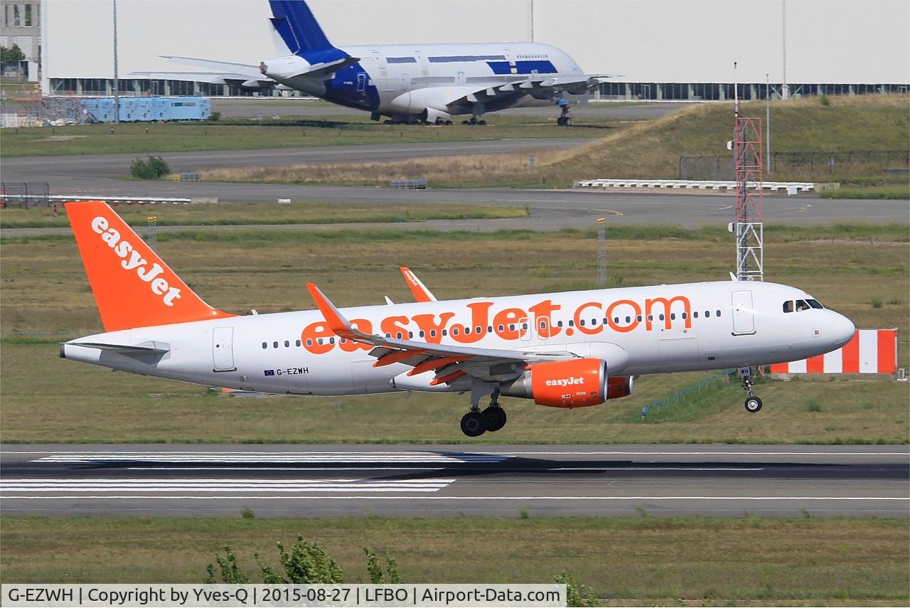 G-EZWH, 2013 Airbus A320-214 C/N 5542, Airbus A320-214, On final rwy 14R, Toulouse-Blagnac airport (LFBO-TLS)