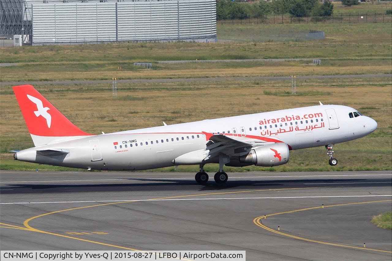 CN-NMG, 2011 Airbus A320-214 C/N 4568, Airbus A320-214, Landing rwy 14R, Toulouse-Blagnac Airport (LFBO-TLS)