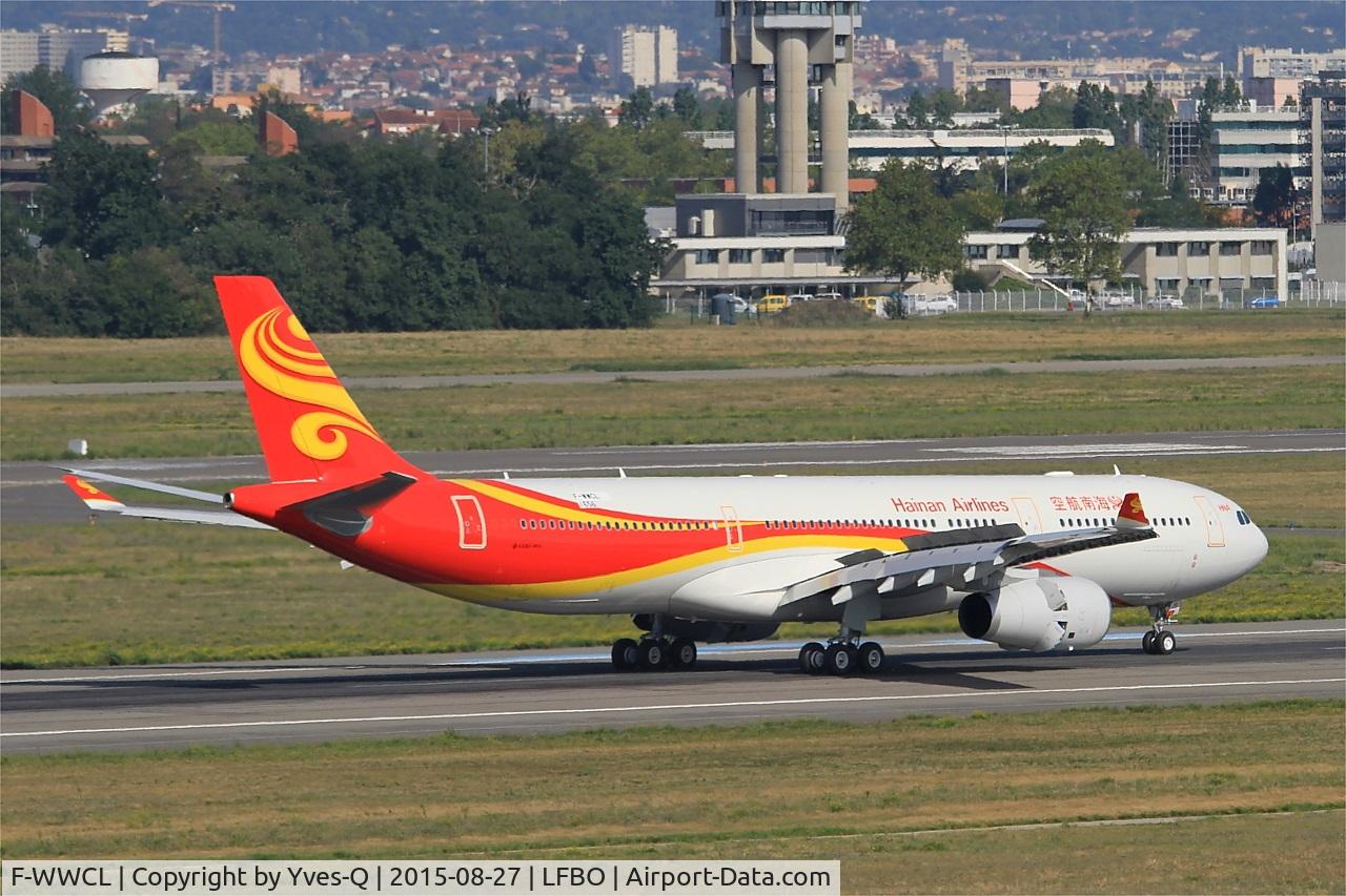 F-WWCL, 2015 Airbus A330-343 C/N 1656, Airbus A330-343, Landing rwy 14R, Toulouse-Blagnac Airport (LFBO-TLS)