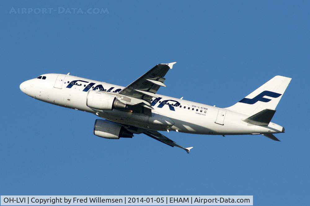 OH-LVI, 2000 Airbus A319-112 C/N 1364, FINNAIR