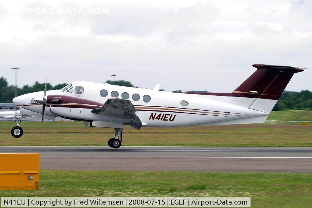 N41EU, 2008 Hawker Beechcraft B200GT Super King Air C/N BY-41, 