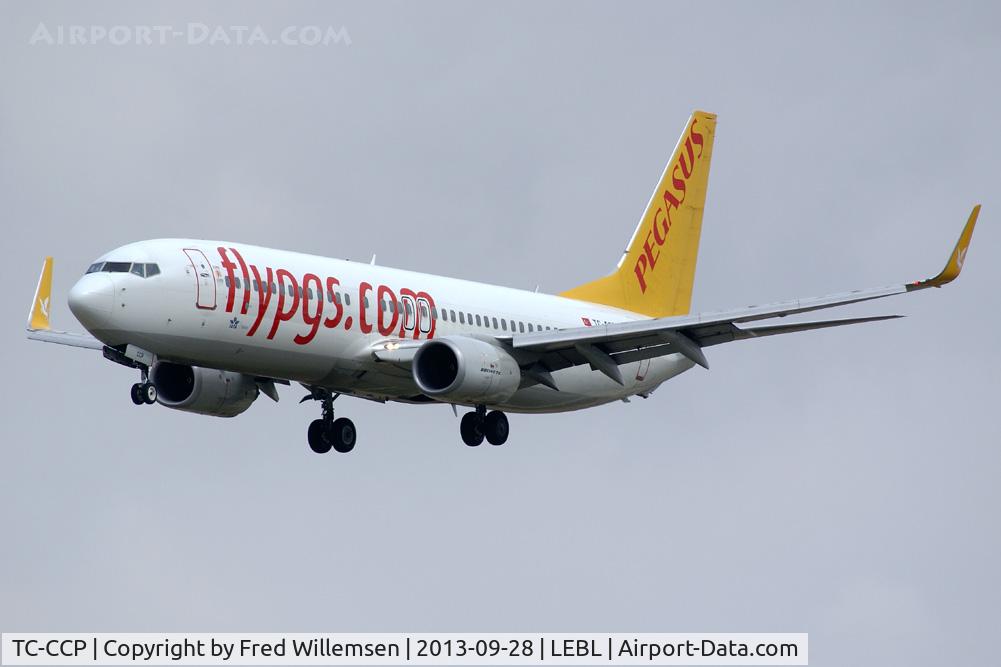 TC-CCP, 2009 Boeing 737-86J C/N 37746, PEGASUS