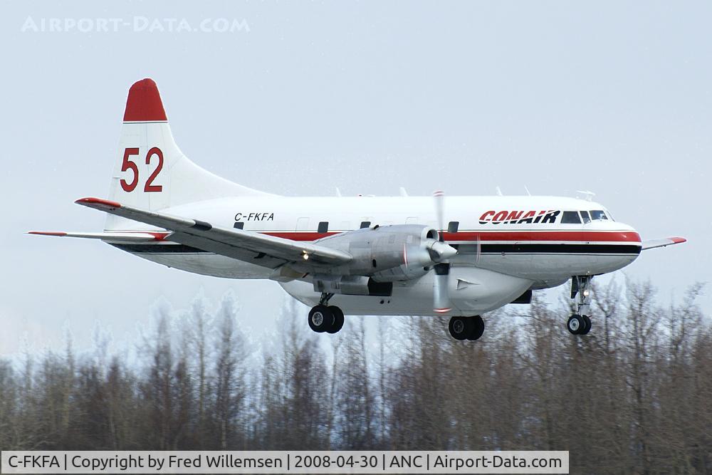 C-FKFA, 1956 Convair 580 C/N 385, CONAIR