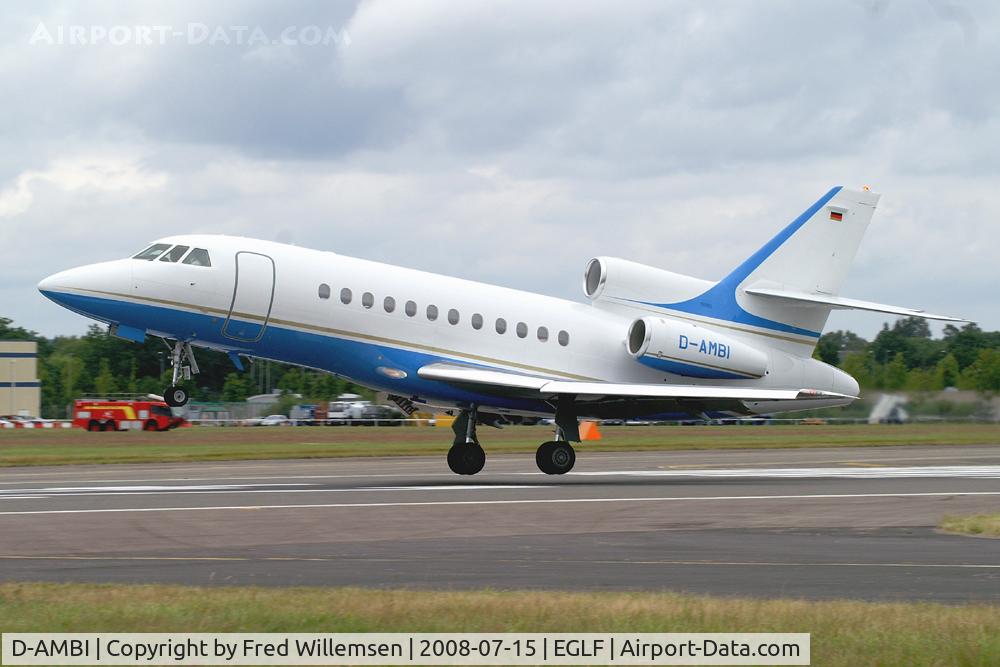 D-AMBI, 2006 Dassault Falcon 900EX C/N 176, 