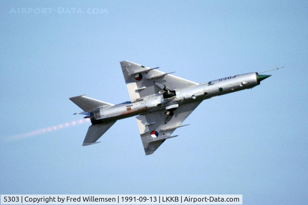5303, Mikoyan-Gurevich MiG-21MF C/N 965303, 