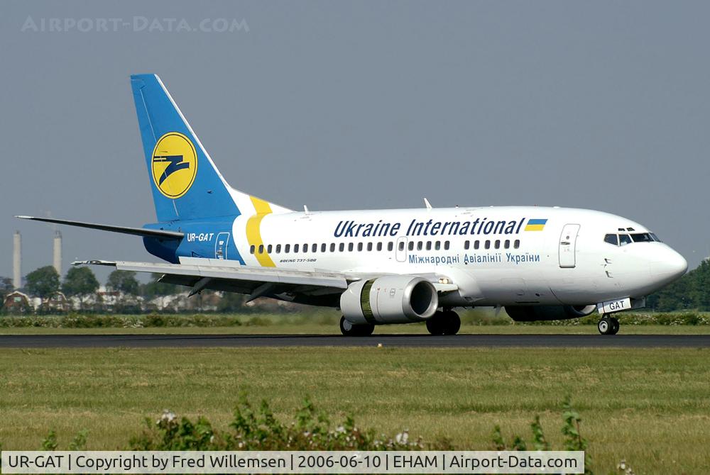 UR-GAT, 1993 Boeing 737-528 C/N 25237, UKRAINE