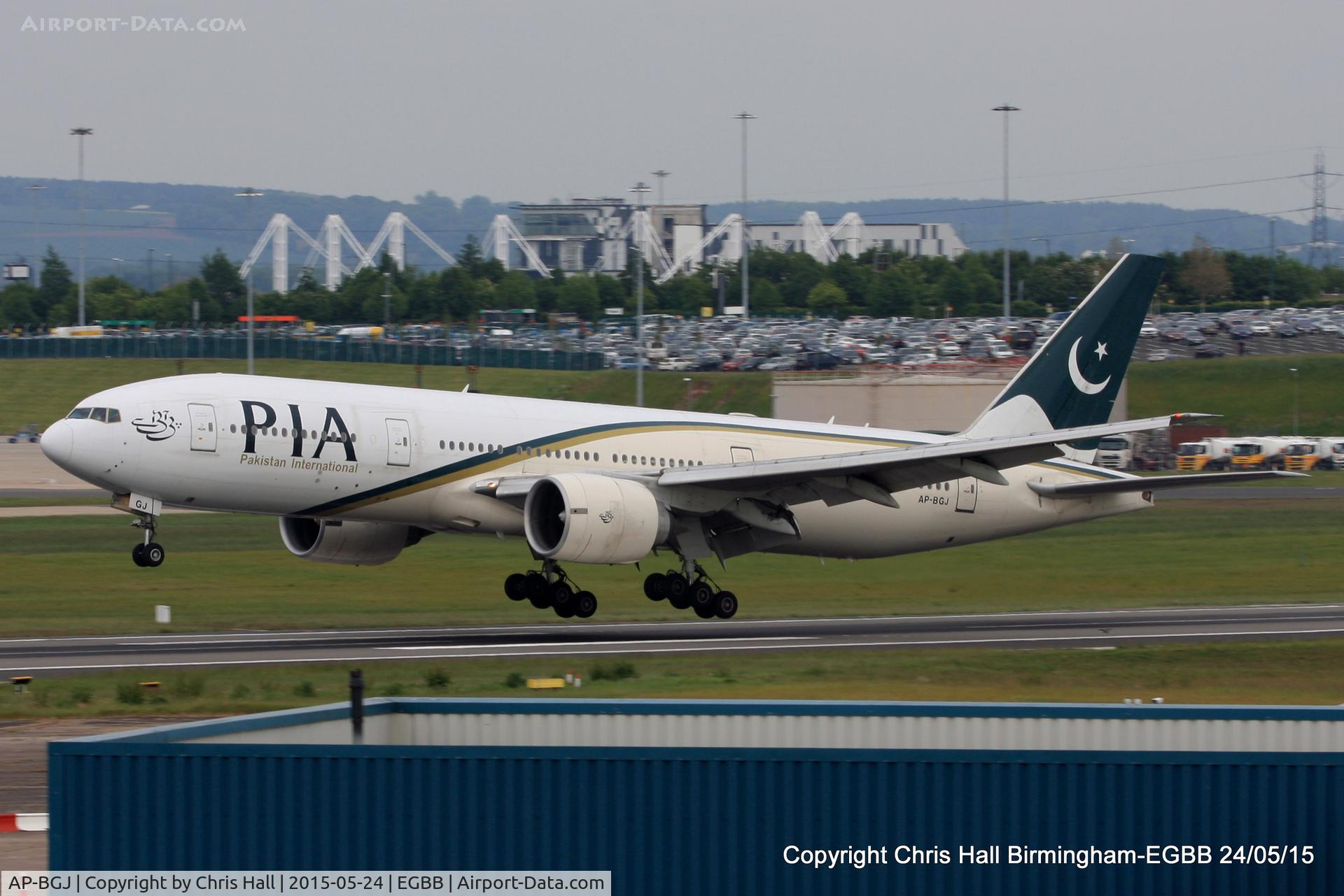 AP-BGJ, 2003 Boeing 777-240/ER C/N 33775, PIA Pakistan International Airlines