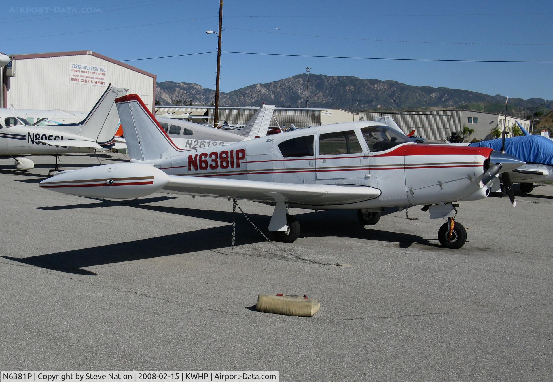N6381P, 1959 Piper PA-24-250 Comanche C/N 24-1491, Locally-based 1959 Piper Pa-24-250 Comanche @ Whiteman Airport, Pacoima, CA