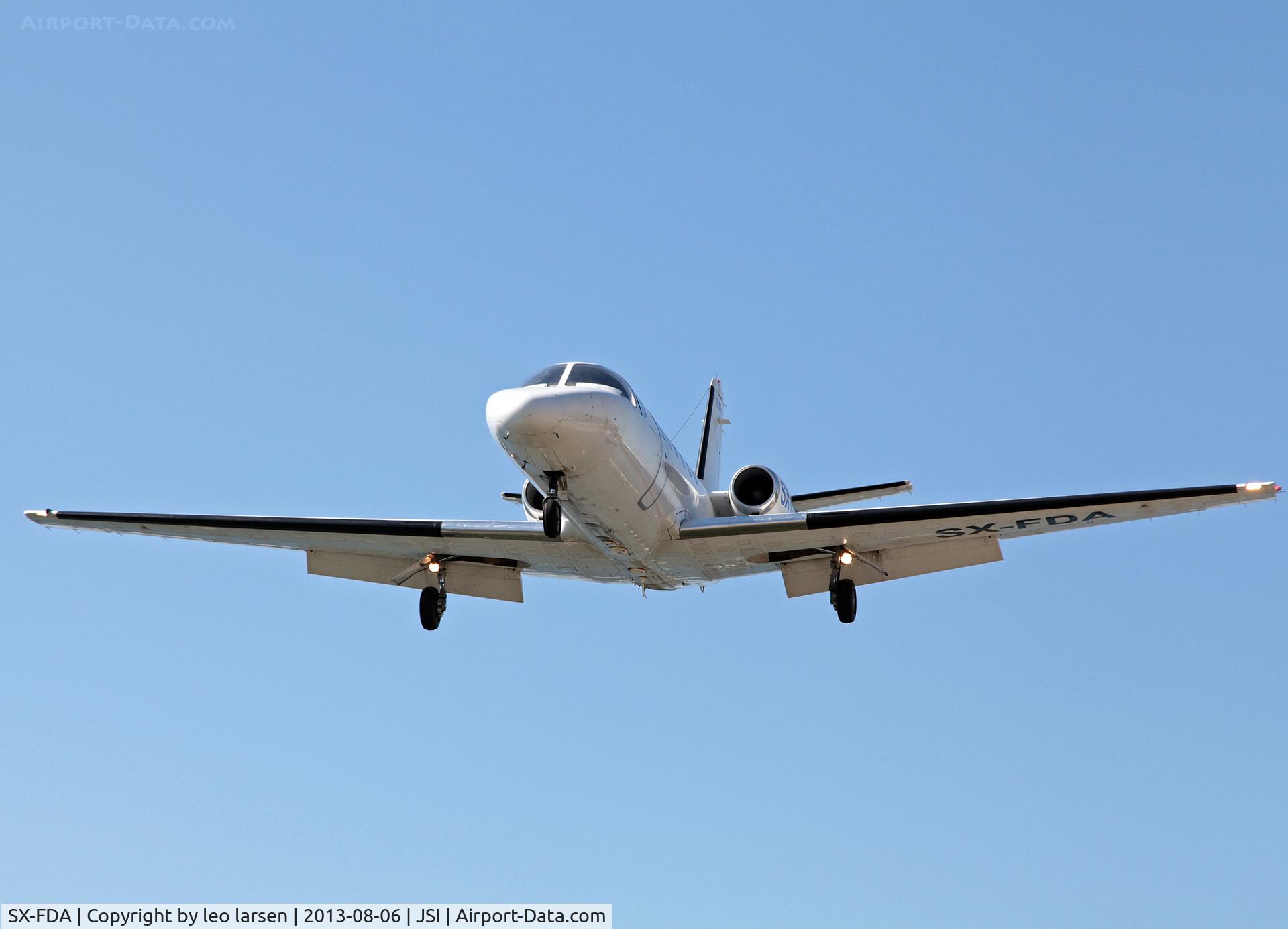 SX-FDA, 1992 Cessna 550 Citation II C/N 550-0707, Skiatos Greece 6.8.13