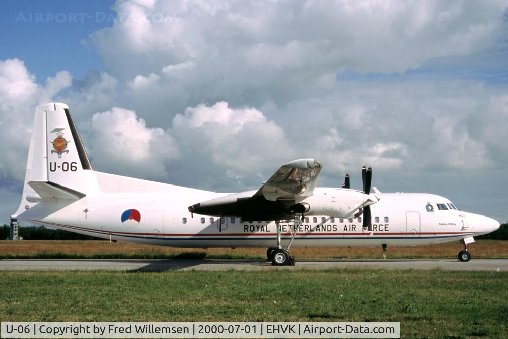 U-06, 1993 Fokker 50 C/N 20287, 