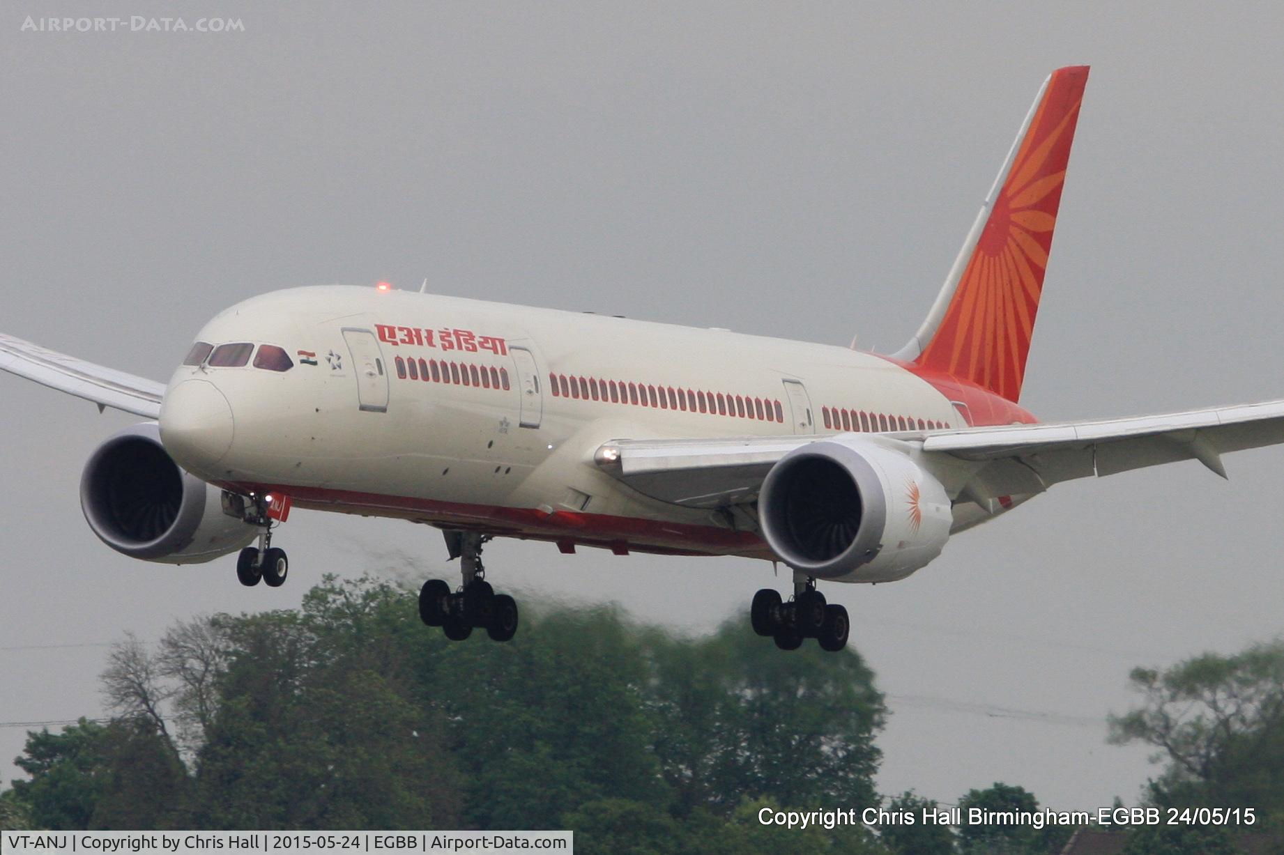 VT-ANJ, 2012 Boeing 787-8 Dreamliner C/N 36281, Air India