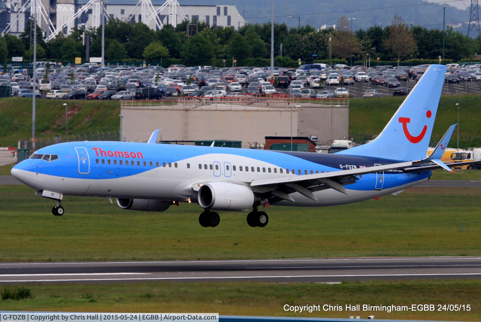 G-FDZB, 2007 Boeing 737-8K5 C/N 35131, Thomson