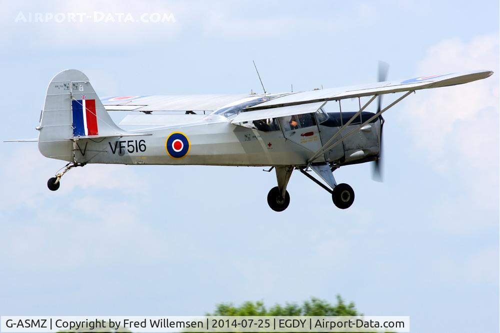 G-ASMZ, 1963 Beagle A-61 Terrier 2 C/N B.629, VF516