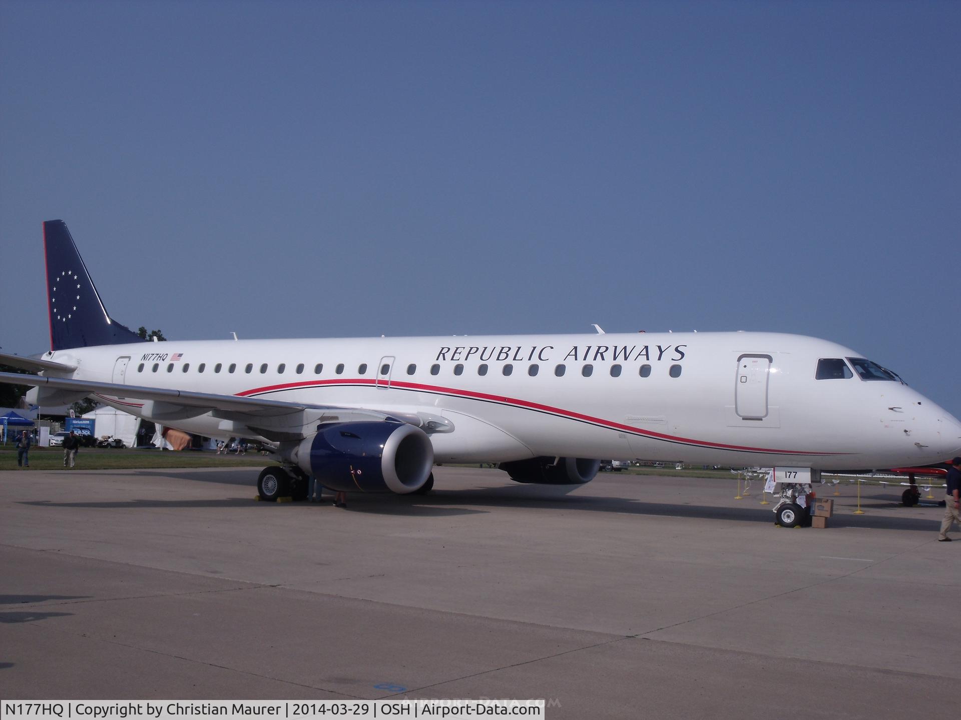 N177HQ, 2011 Embraer 190AR (ERJ-190-100IGW) C/N 19000481, ERJ-190 IGW