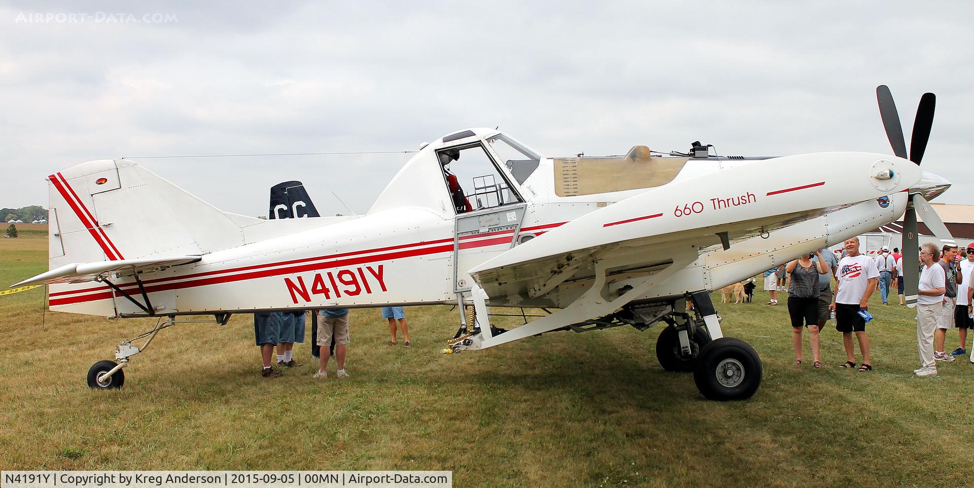 N4191Y, 2000 Ayres S2R-T660 Thrush C/N T660-108, 2015 Gerry Beck Memorial Gathering of Airplanes