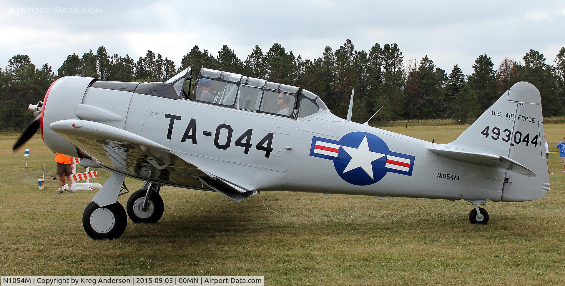 N1054M, 1950 North American T-6G Texan C/N 168-148, 2015 Gerry Beck Memorial Gathering of Airplanes