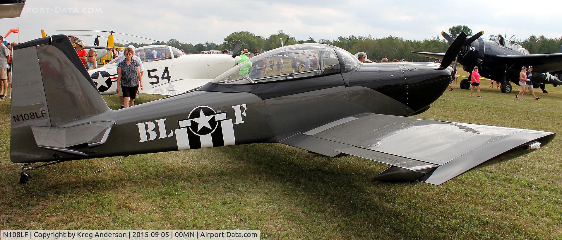 N108LF, Vans RV-8 C/N 82780, 2015 Gerry Beck Memorial Gathering of Airplanes