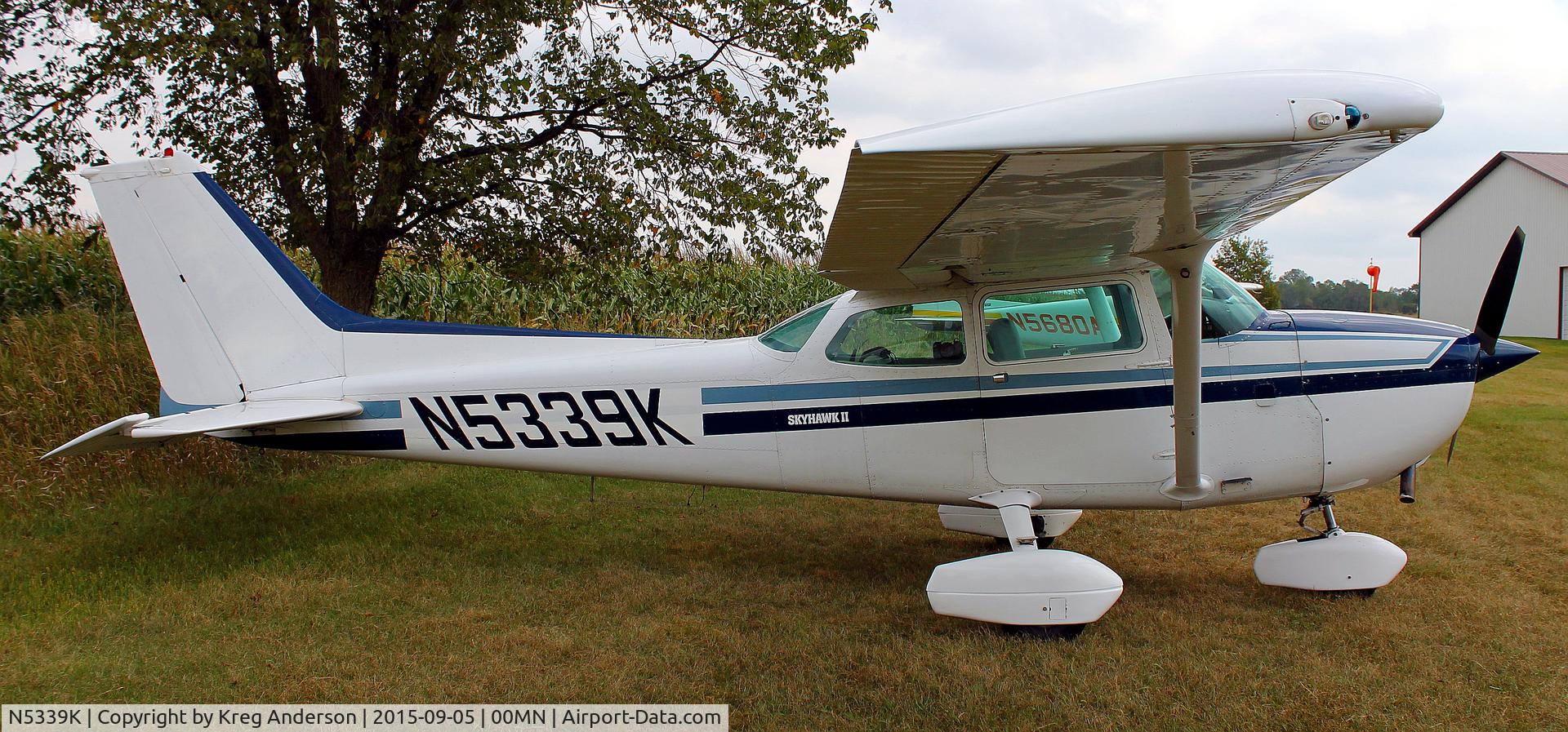 N5339K, 1980 Cessna 172P C/N 17274071, 2015 Gerry Beck Memorial Gathering of Airplanes