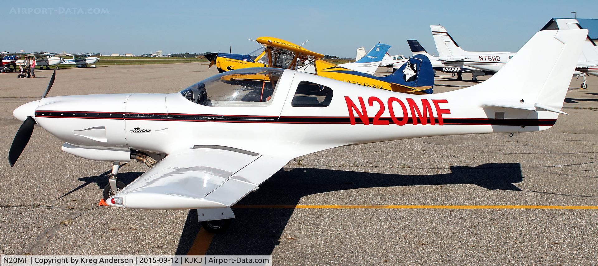 N20MF, 2006 Lancair 320 C/N 723-320-566FB, 2015 Moorhead Airport Fly-in