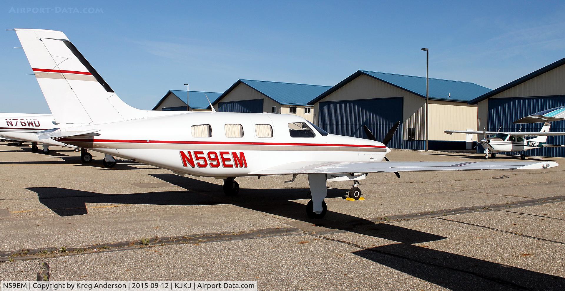 N59EM, 1984 Piper PA-46-310P Malibu C/N 46-8508022, 2015 Moorhead Airport Fly-in