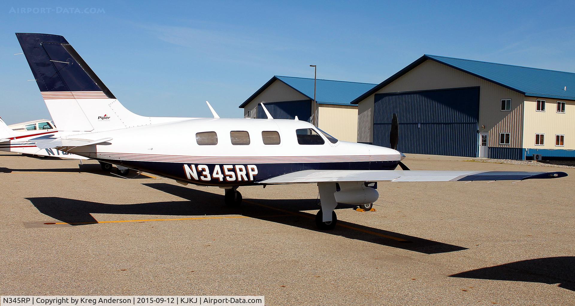 N345RP, 1990 Piper PA-46-350P Malibu Mirage C/N 4622096, 2015 Moorhead Airport Fly-in