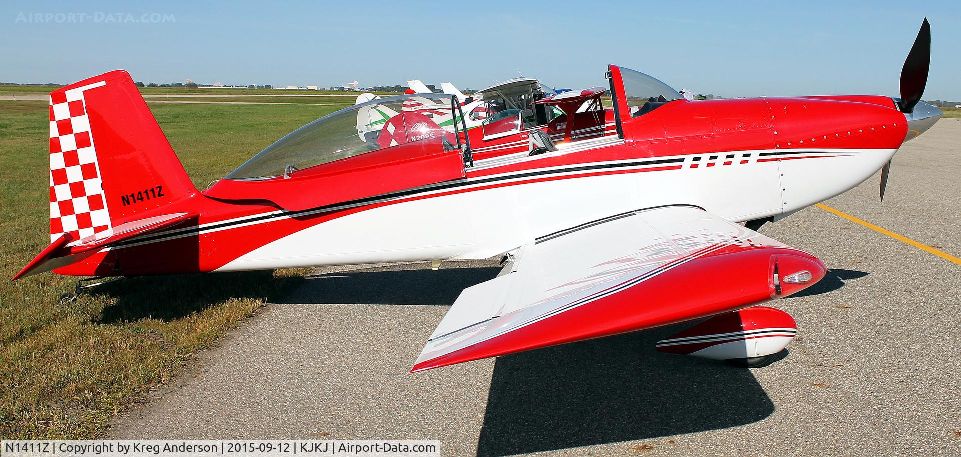 N1411Z, Vans RV-8 C/N 81680, 2015 Moorhead Airport Fly-in