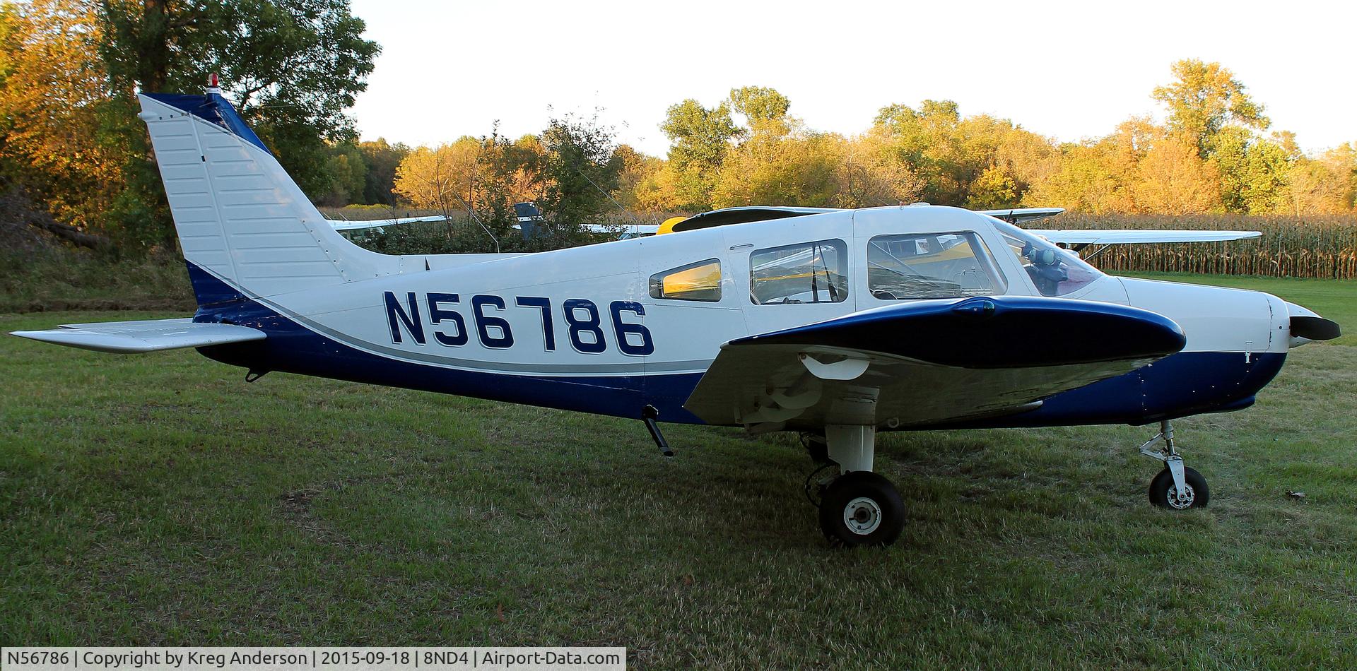 N56786, 1973 Piper PA-28-151 Cherokee C/N 28-7415012, 2015 EAA Chapter 1342 Fall Hog Roast and Camp Out