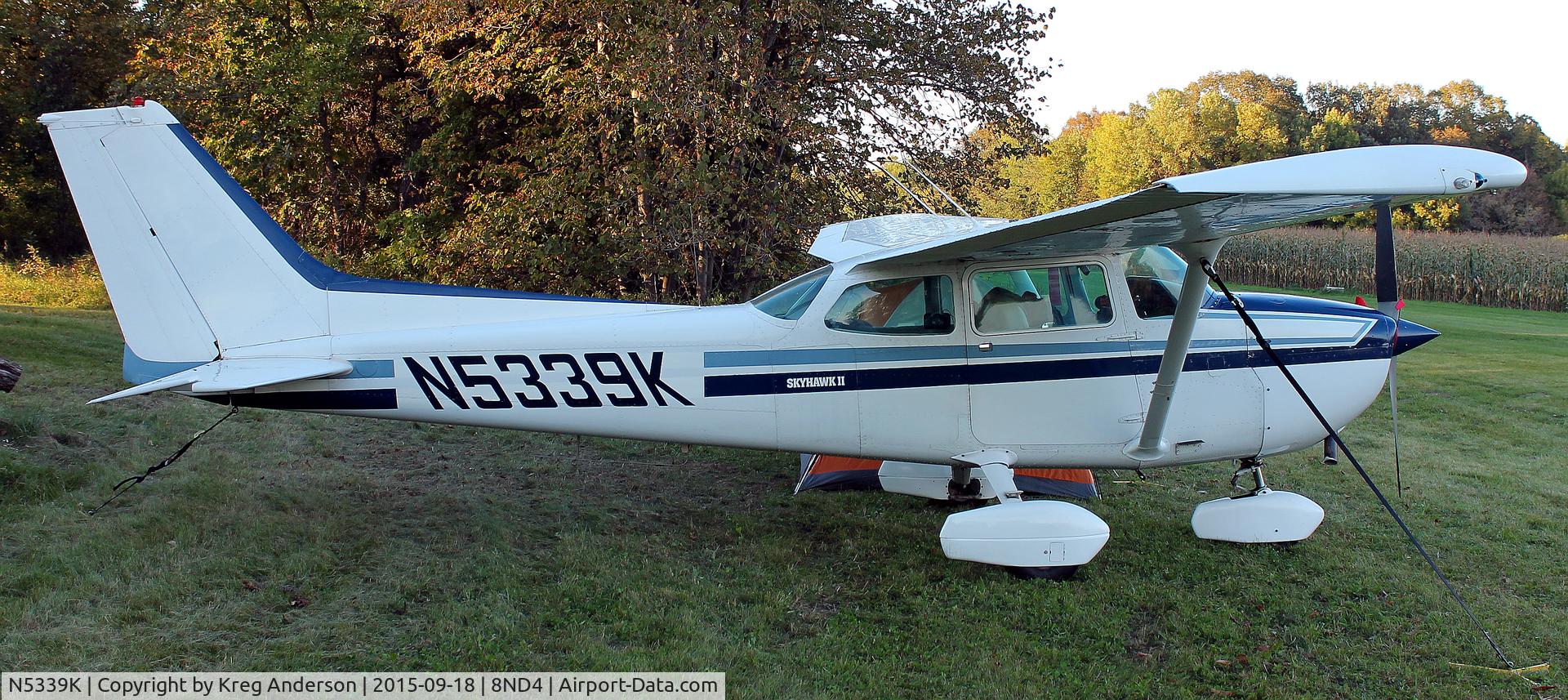 N5339K, 1980 Cessna 172P C/N 17274071, 2015 EAA Chapter 1342 Fall Hog Roast and Camp Out