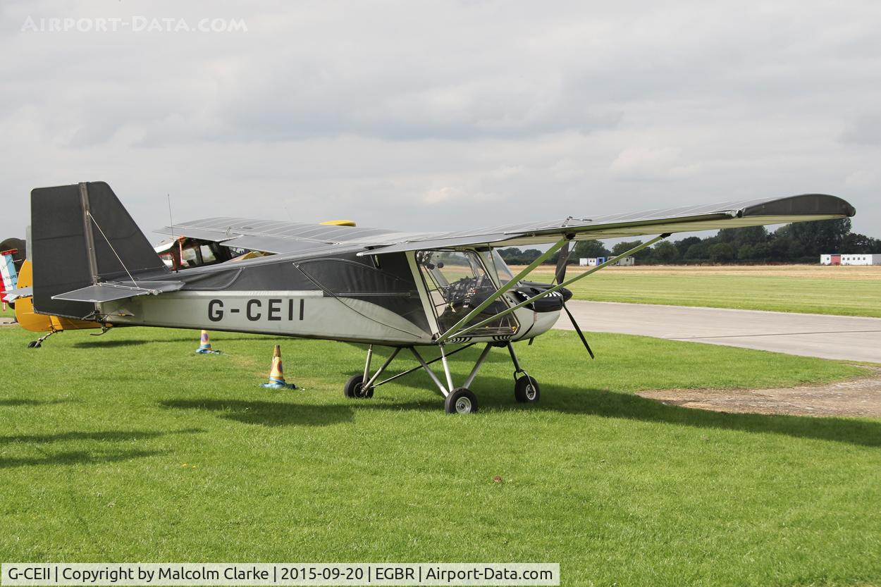 G-CEII, 2007 Medway SLA 80 Executive C/N 010107, Medway SLA 80 Executive at The Real Aeroplane Club's Helicopter Fly-In, Breighton Airfield, September 20th 2015.