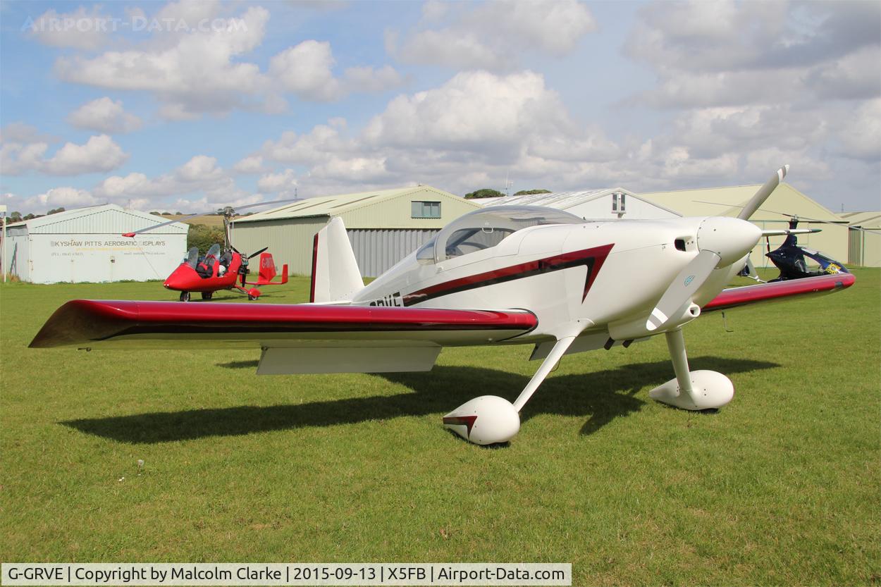 G-GRVE, 2007 Vans RV-6 C/N PFA 181-12566, Vans RV-6, Fishburn Airfield, September 13th 2015.