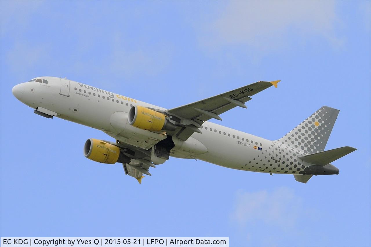 EC-KDG, 2007 Airbus A320-214 C/N 3095, Airbus A320-214, Take off rwy 24, Paris-Orly airport (LFPO-ORY)