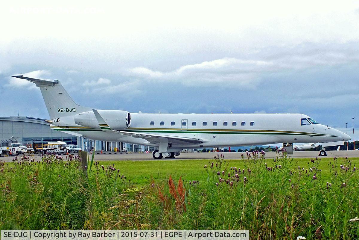 SE-DJG, 2008 Embraer EMB-135BJ Legacy C/N 14501042, Embraer ERJ-135BJ Legacy 600 [14501042] (European Flight Service) Inverness~G 31/07/2015