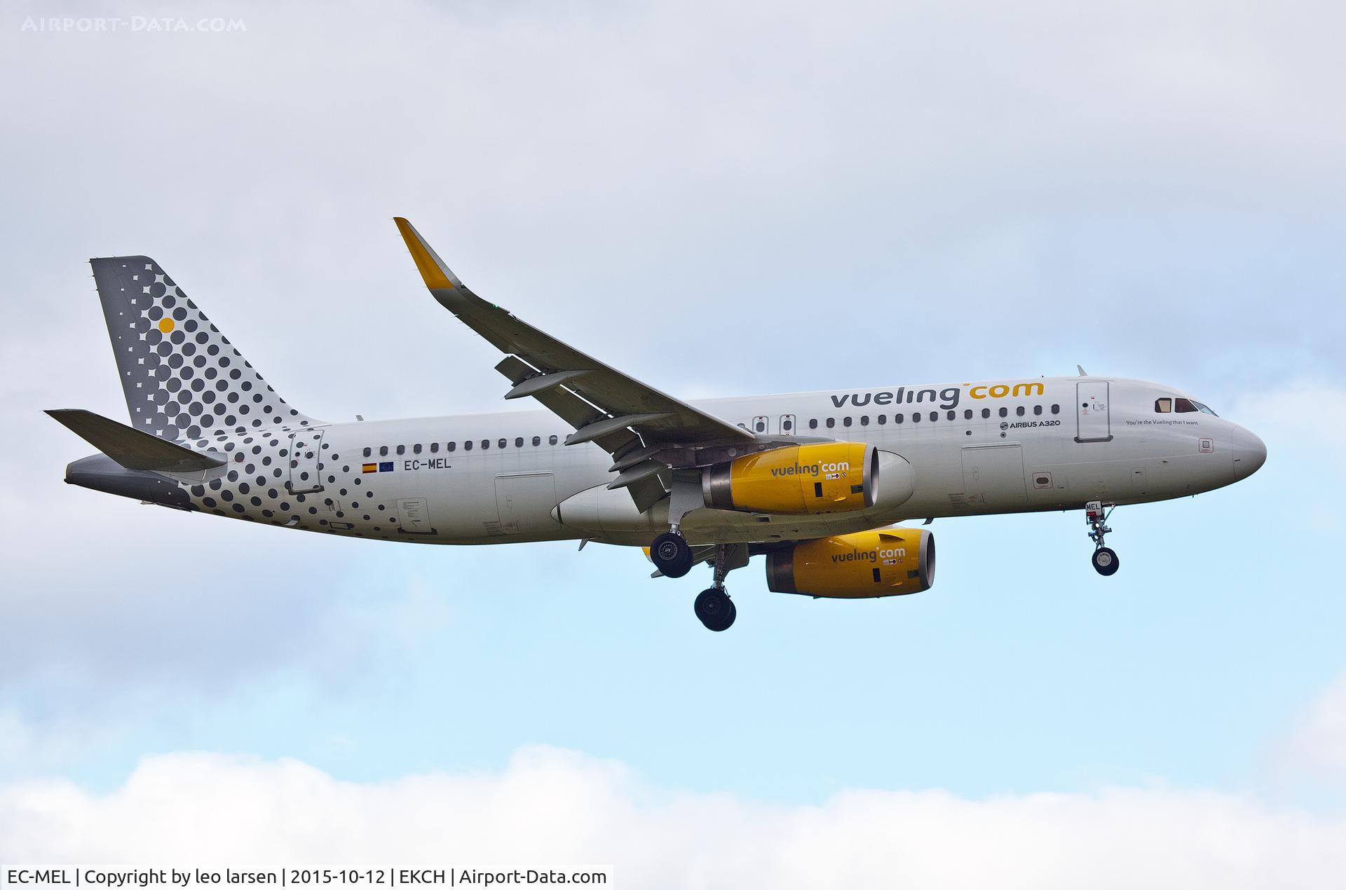 EC-MEL, 2015 Airbus A320-232 C/N 6450, Copenhagen 12.10.15