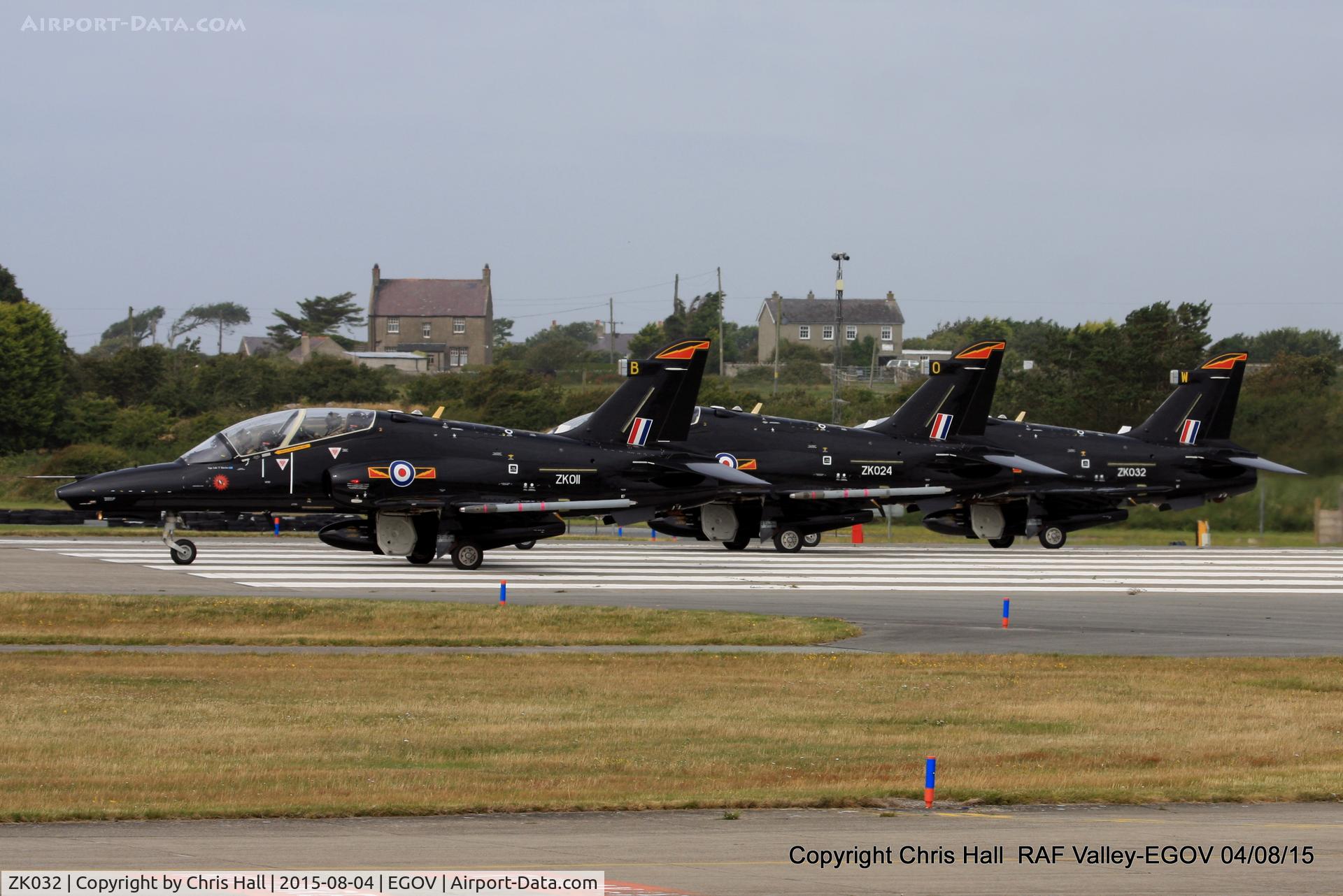 ZK032, 2009 British Aerospace Hawk T2 C/N RT023/1261, RAF IV Sqn