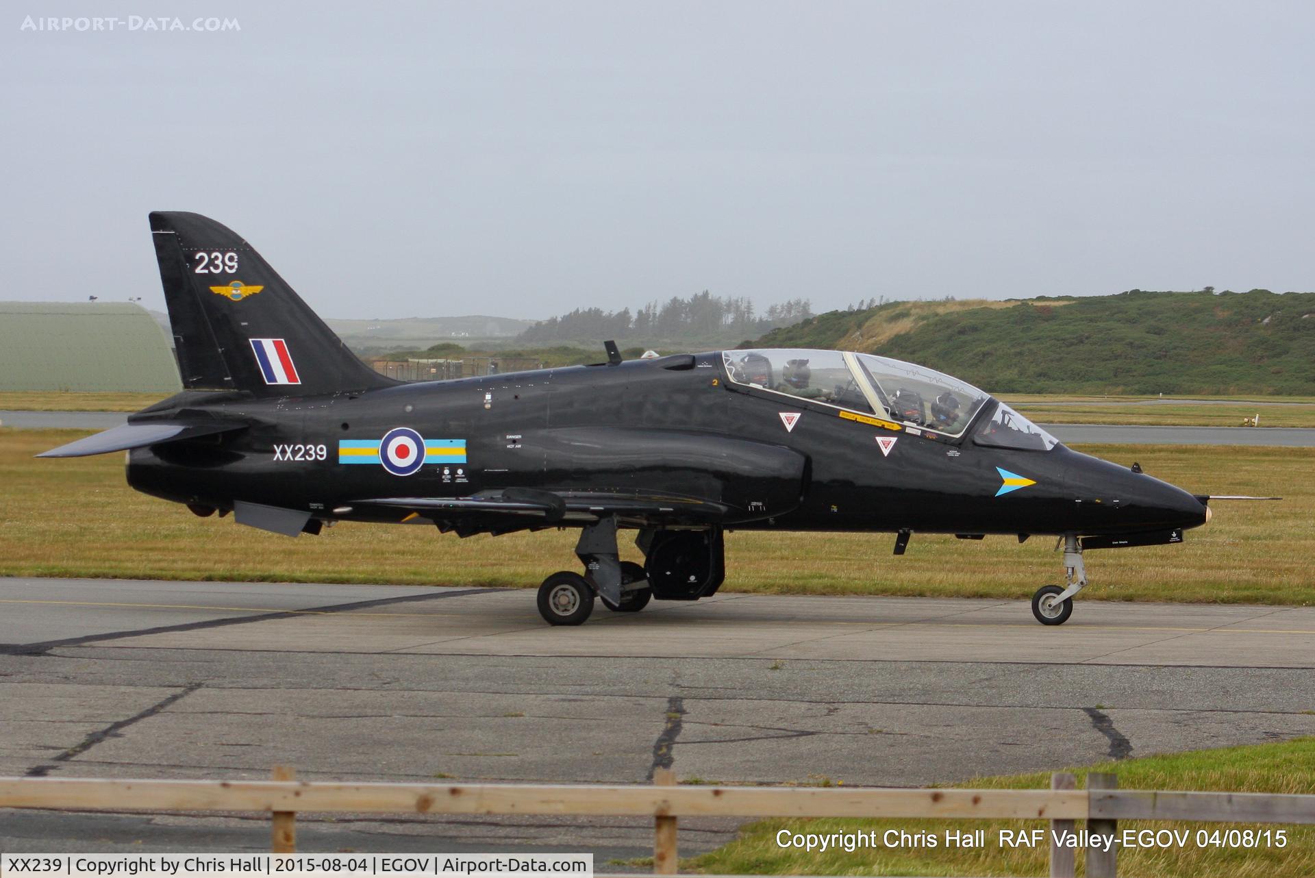 XX239, 1978 Hawker Siddeley Hawk T.1W C/N 075/312075, RAF 208(R) Sqn