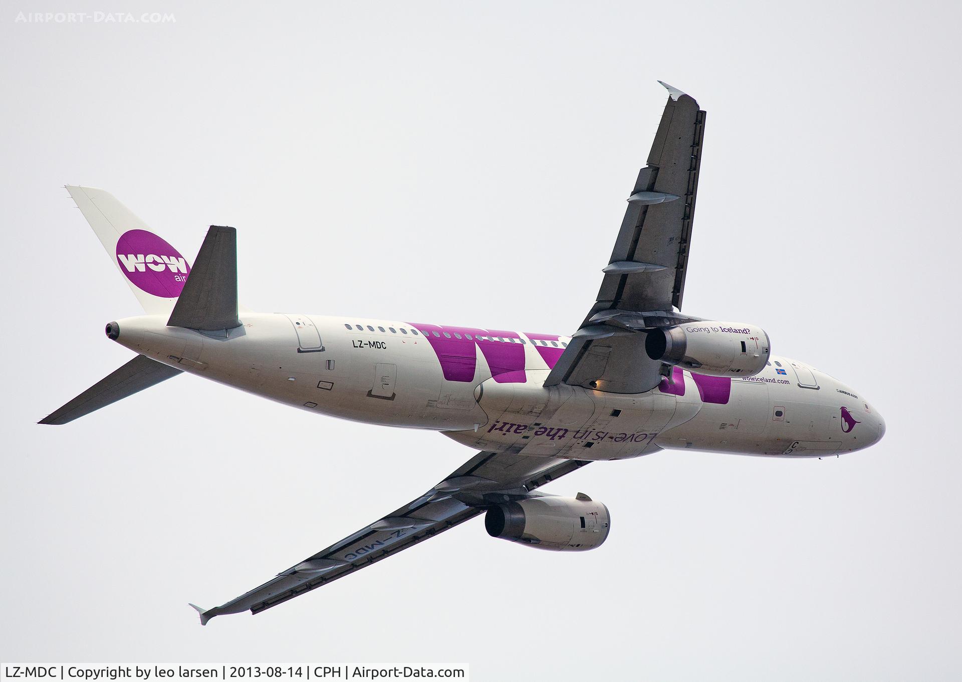 LZ-MDC, 2010 Airbus A320-232 C/N 4270, Copenhagen 14.8.13